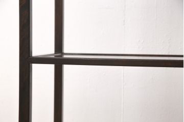 中古　松本民芸家具　上品で美しい佇まいが魅力の#80型朝鮮棚(定価約12万円)(飾り棚、オープンラック、収納棚)(R-052815)
