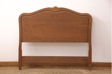 中古　DREXEL HERITAGE(ドレクセルヘリテイジ)　Touraine(ツーレイン)　猫脚のデザインがアクセントのベッドフレーム(シングル、セミダブル)(R-052829)