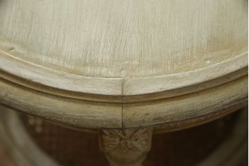 フランスアンティーク　高級品　ブロカント　凝ったつくりや彫刻が素晴らしい味わいを醸し出すサイドテーブル(オケージョナルテーブル、コンソールテーブル)(R-052832)