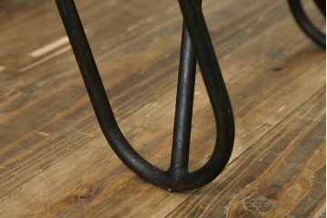 フランスアンティーク　店舗のディスプレイとしてもおすすめな脚立　(R-052839)