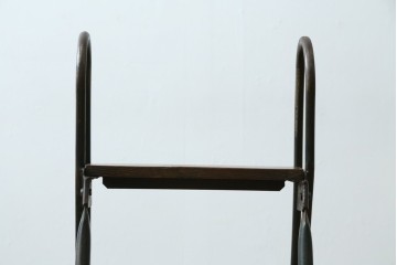 フランスアンティーク　店舗のディスプレイとしてもおすすめな脚立　(R-052839)