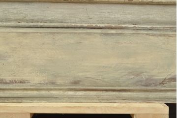 フランスアンティーク　大理石天板　歴史を感じさせるデザインと雰囲気が味わい深いシャビーなカウンターテーブル(コンソールテーブル、引き出し、作業台)(R-052844)