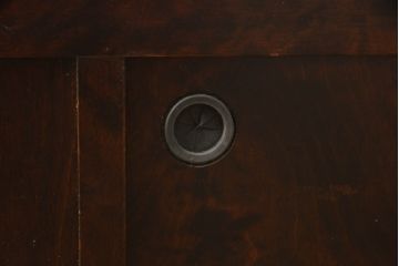 和製ビンテージ　北海道民芸家具　希少な絶版品　落ち着いた木の色合いが魅力的なテレビボード(ローボード、収納棚、ヴィンテージ)(R-052847)