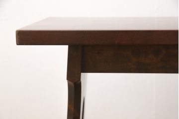 中古　美品　松本民芸家具　和モダンスタイルにおすすめの#12型茶卓(サイドテーブル、飾り台)(R-052848)