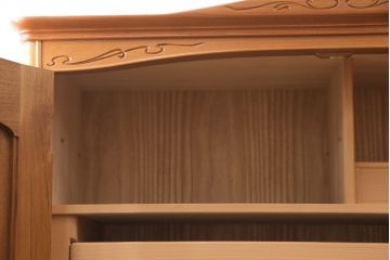 未使用新古品　高級品!　松創(マツソウ)　チーク材　洗練された佇まいとつくりの良さが魅力的な整理タンス(定価約150万円)(和タンス、和箪笥、引き出し)(R-052863)