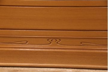 未使用新古品　高級品!　松創(マツソウ)　チーク材　洗練された佇まいとつくりの良さが魅力的な整理タンス(定価約150万円)(和タンス、和箪笥、引き出し)(R-052863)