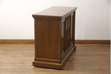 中古　美品　DREXEL HERITAGE(ドレクセルヘリテイジ)　FRANCESCA(フランチェスカ)シリーズ　拡張式の天板が付いたサイドボード(サーバー、カウンター、収納棚、キャビネット)(R-052873)
