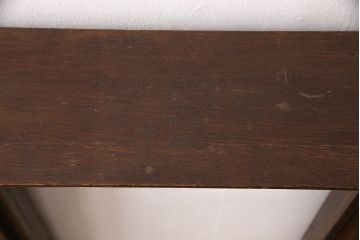 イギリスアンティーク　オーク材　小振りなサイズがかわいらしいマントルピース(暖炉、ファイヤープレイス、ディスプレイ)(R-052875)