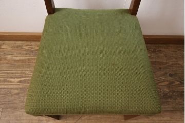 北欧ビンテージ　チーク材　カントリーやナチュラルスタイルにぴったりなダイニングチェア(椅子、ヴィンテージ)(R-052885)