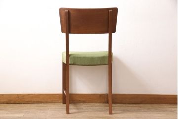 北欧ビンテージ　チーク材　カントリーやナチュラルスタイルにぴったりなダイニングチェア(椅子、ヴィンテージ)(R-052885)