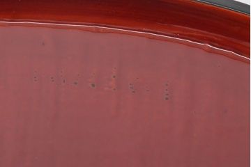薫斉工房造　布目会席膳5客　共箱(漆器)(R-052907)