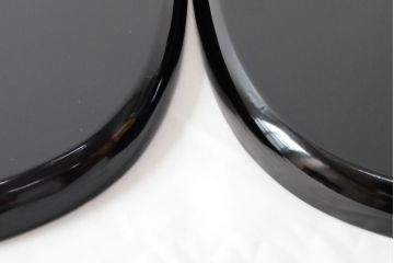 薫斉工房造　布目会席膳5客　共箱(漆器)(R-052907)