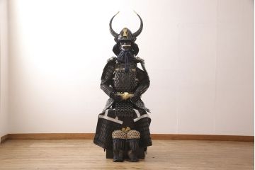 中古　美品　等身鎧(甲冑、武具)(R-052908)