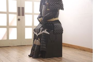 中古　美品　等身鎧(甲冑、武具)(R-052908)
