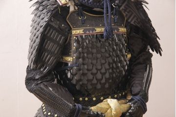 中古　美品　等身鎧(甲冑、武具)(R-052908)