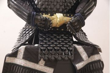 中古　美品　等身鎧(甲冑、武具)(R-052908)