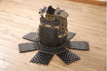 中古　美品　等身鎧(甲冑、武具)(R-052908)