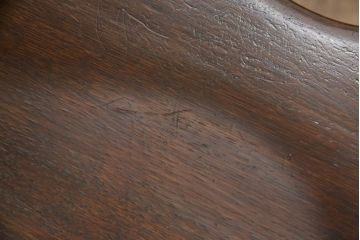 中古　カントリーハウス　秋山木工　ナラ材　上質なつくりが魅力的なダイニングチェア4脚セット(板座チェア、椅子)(R-052943)