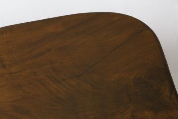 和製ビンテージ　珍品!　古い大八車の車輪を大胆に使ったリメイクテーブル(コンソールテーブル、作業台、ヴィンテージ)(R-052947)