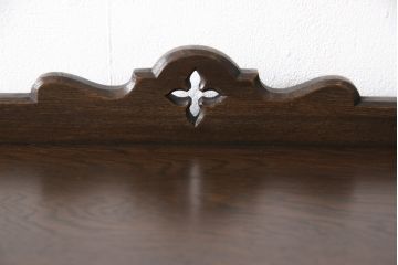 中古　永田良介商店　クラシカルな雰囲気を醸しだすライティングビューロー(簿記机、在宅ワーク、在宅用ワークデスク)(定価約54万円)(R-052953)