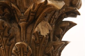 フランスアンティーク　Lloyd’s Antiques(ロイズ・アンティークス)　クラシカルな空間を演出するピラー2本セット(柱、ディスプレイ、コラム、花台)(R-052972)