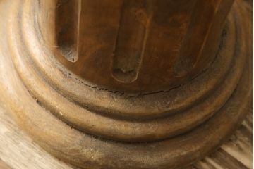 フランスアンティーク　Lloyd’s Antiques(ロイズ・アンティークス)　クラシカルな空間を演出するピラー2本セット(柱、ディスプレイ、コラム、花台)(R-052972)