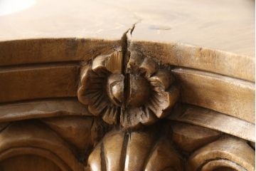 フランスアンティーク　Lloyd’s Antiques(ロイズ・アンティークス)　クラシカルな空間を演出するピラー2本セット(柱、ディスプレイ、コラム、花台)(R-052972)