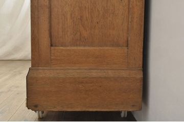 イギリスアンティーク オーク材 使い込まれた木の味わいが楽しめる教台(教壇、説教台、カウンターテーブル)(R-052981)