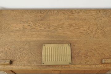 イギリスアンティーク オーク材 使い込まれた木の味わいが楽しめる教台(教壇、説教台、カウンターテーブル)(R-052981)