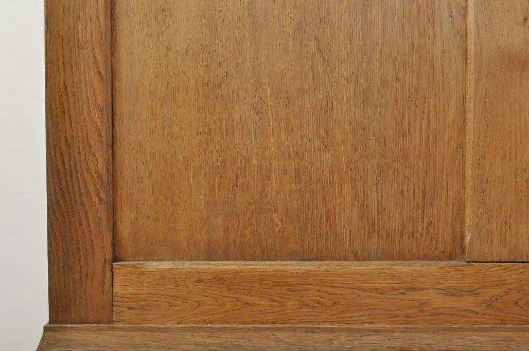 イギリスアンティーク オーク材 使い込まれた木の味わいが楽しめる教台(教壇、説教台、カウンターテーブル)(R-052981)