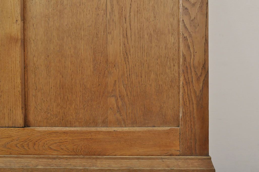 イギリスアンティーク オーク材 使い込まれた木の味わいが楽しめる教台(教壇、説教台、カウンターテーブル)(R-052981)