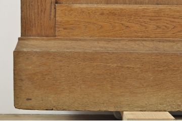 イギリスアンティーク オーク材 使い込まれた木の味わいが楽しめる教台(教壇、説教台、カウンターテーブル)(R-052981)