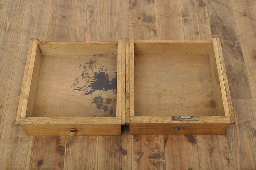 イギリスアンティーク オーク材 使い込まれた木の味わいが楽しめる教台(教壇、説教台、カウンターテーブル)(R-052981)