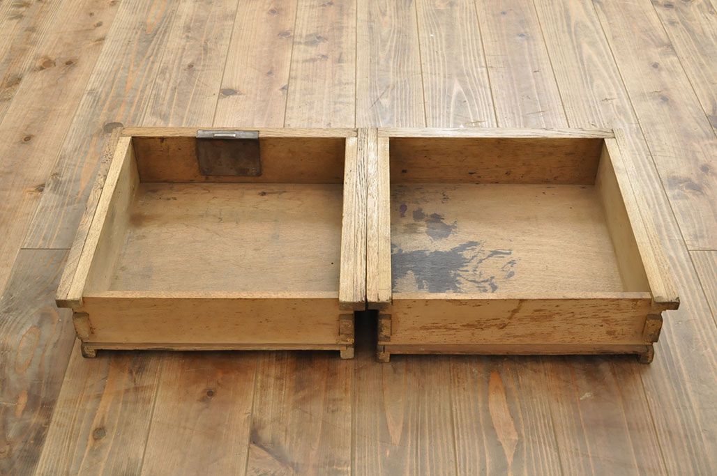 イギリスアンティーク オーク材 使い込まれた木の味わいが楽しめる教台(教壇、説教台、カウンターテーブル)(R-052981)