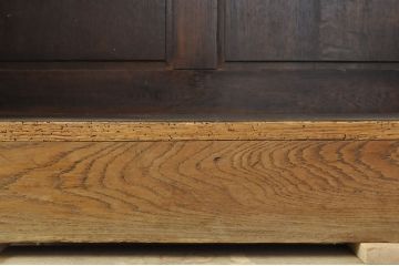 イギリスアンティーク　オーク材　使い込まれた木の味わいが楽しめる教台(教壇、説教台、カウンターテーブル)(R-052981)