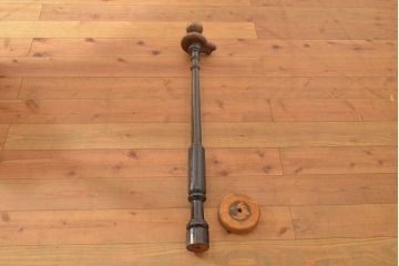 フランスアンティーク　激レア!!　オーク材・アイアン製　優雅な雰囲気、開放感ある空間を演出してくれる希少な螺旋階段(らせん階段)(R-052984)