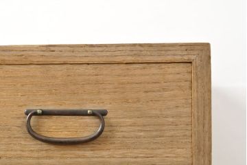 和製アンティーク　総桐材　収納力抜群!引き出しの配列が珍しい和たんす(桐箪笥、桐たんす、時代箪笥、整理たんす、小箪笥、引き出し、チェスト)(R-052988)