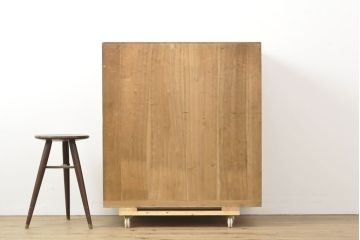 和製アンティーク　総桐材　収納力抜群!引き出しの配列が珍しい和たんす(桐箪笥、桐たんす、時代箪笥、整理たんす、小箪笥、引き出し、チェスト)(R-052988)