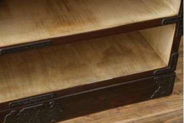 中古　訳あり品　岩谷堂箪笥　和の趣溢れる重厚感たっぷりな整理箪笥(チェスト、引き出し、和タンス、衣装箪笥)(R-052991)