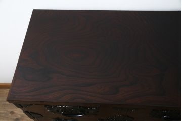 中古　訳あり品　岩谷堂箪笥　和の趣溢れる重厚感たっぷりな整理箪笥(チェスト、引き出し、和タンス、衣装箪笥)(R-052991)