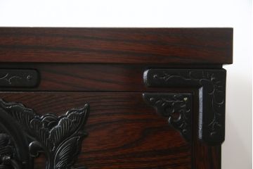 中古　訳あり品　岩谷堂箪笥　和の趣溢れる重厚感たっぷりな整理箪笥(チェスト、引き出し、和タンス、衣装箪笥)(R-052991)