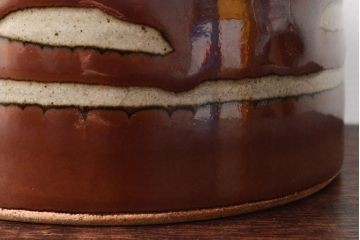 浜田晋作　益子焼　鉢(濱田庄司(浜田庄司))(R-053058)