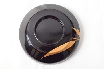 明治〜大正　輪島塗　金蒔絵の見事な木製椀10客(漆器、お椀)(R-053060)