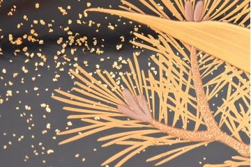 明治〜大正　輪島塗　金蒔絵の見事な木製椀10客(漆器、お椀)(R-053060)