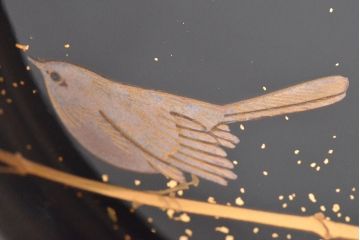 明治〜大正　輪島塗　金蒔絵の見事な木製椀10客(漆器、お椀)(R-053060)