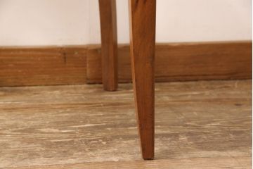 イギリスアンティーク　バーチ材　シンプルなデザインが目を引くドレッサー+チェアセット(鏡台、ミラー、椅子)(R-053069)