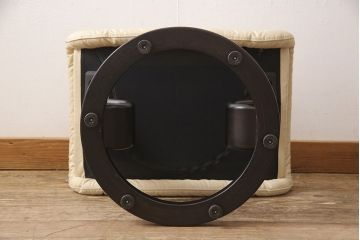 中古　超美品　EKORNES(エコーネス)　本革　ロイヤルシリーズ　オットマン付き　ストレスレスチェア(定価約46万円)(リクライニングチェア、アームチェア、椅子)(R-053070)