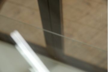 和製アンティーク　レトロな佇まいが魅力的なガラスケース(ショーケース、店舗什器)(R-053074)