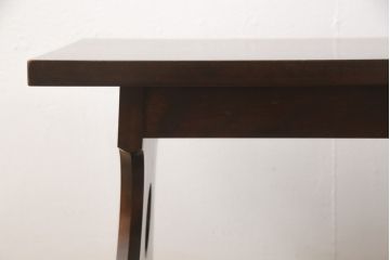 中古　美品　松本民芸家具　和モダンスタイルにおすすめの#12型茶卓(サイドテーブル、飾り台)(R-053076)