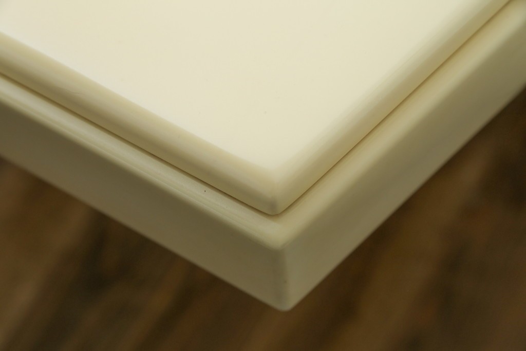 中古　フランス高級家具　八角形の天板が珍しい!お洒落なデザインが魅力の大型ダイニングテーブル　定価約130万円　(R-053090)